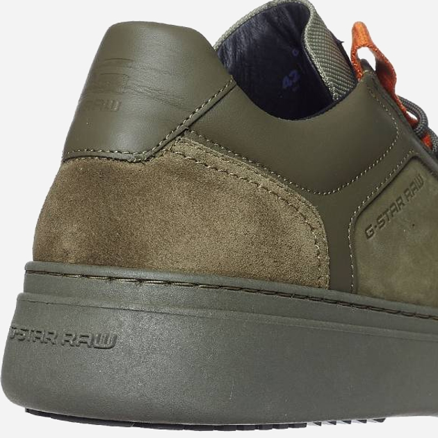 Sneakersy męskie G-Star Raw LASH WEB TNL 2242-009515-9600 42 27 cm Oliwkowe (8720656148391) - obraz 8