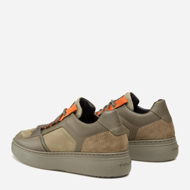 Sneakersy męskie G-Star Raw LASH WEB TNL 2242-009515-9600 45 29.5 cm Oliwkowe (8720656148421) - obraz 4