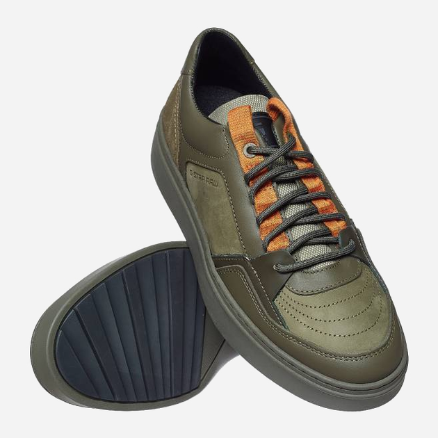 Sneakersy męskie G-Star Raw LASH WEB TNL 2242-009515-9600 44 28.5 cm Oliwkowe (8720656148414) - obraz 6