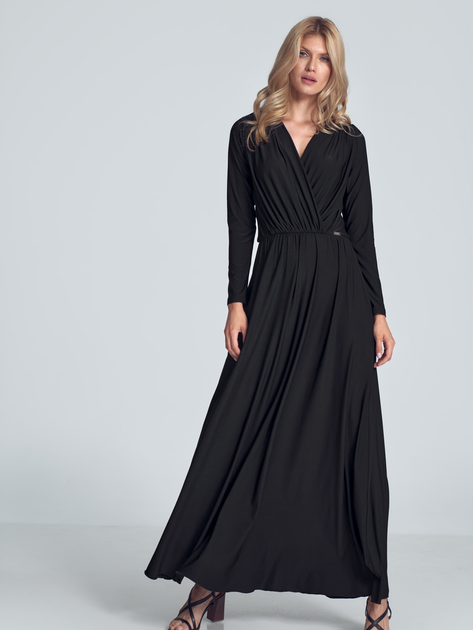 Сукня жіноча Figl M705 XL Чорна (5902194382366) - зображення 1