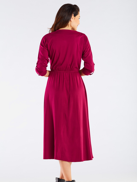 Сукня жіноча Awama A452 M Бордова (5902360559691) - зображення 2