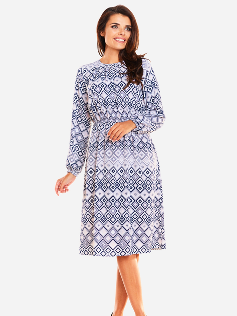 Сукня жіноча Awama A233 L/XL Блакитна (5902360524323) - зображення 1