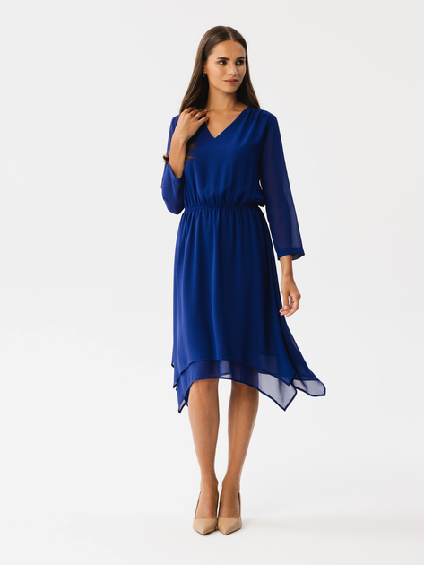 Сукня жіноча Stylove S354 2XL Синя (5905563717035) - зображення 1