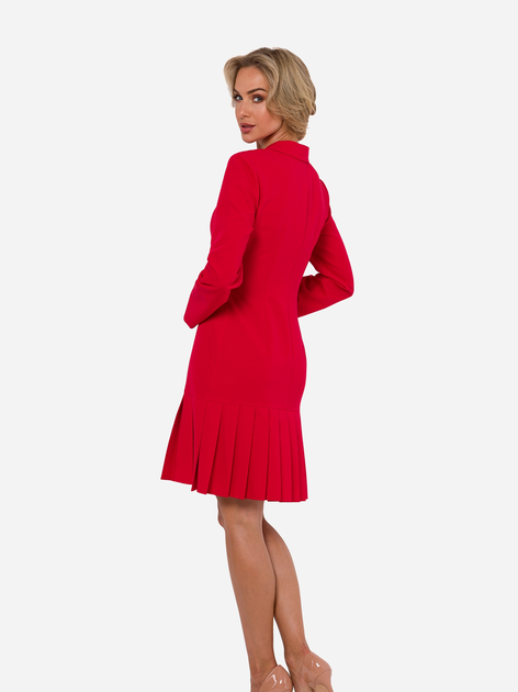 Sukienka trapezowa damska Made Of Emotion M752 XL Czerwona (5905563712696) - obraz 2