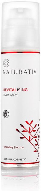 Balsam do ciała Naturativ Revitalising Body Balm Żurawina Cytryna rewitalizujący 200 ml (5906729772592) - obraz 1
