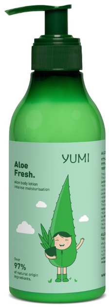 Balsam do ciała Yumi Aloe Fresh aloesowy 300 ml (5902693162865) - obraz 1