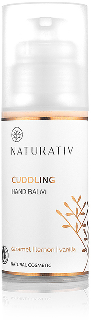 Balsam do rąk Naturativ Cuddling Hand Balm Karmel Cytryna Wanilia otulający 100 ml (5906729772479) - obraz 1