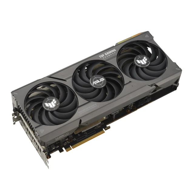 Видеокарта AMD Radeon RX 7800 XT 16GB GDDR6 TUF Gaming OC Asus (TUF-RX7800XT-O16G-GAMING) - Фото 3 Видеокарта AMD Radeon RX 7800 XT 16GB GDDR6 TUF Gaming OC Asus (TUF-RX7800XT-O16G-GAMING) - изображение 3