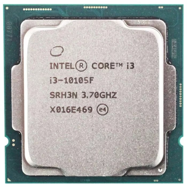 Процесор Intel Core i3 10105F 3.7GHz (6MB, Comet Lake, 65W, S1200) Tray ...