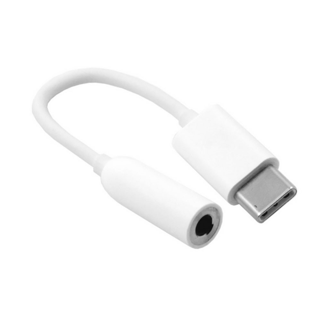 Переходник адаптер с Type-C на AUX 3.5 Jack [32Л] Длина кабеля :12 см ...