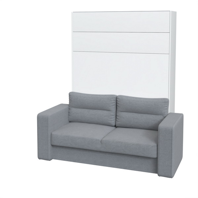 Шкаф-кровать-диван Smartmebel JUPITER-180 NEW Нимфея Альба (180 см х ...