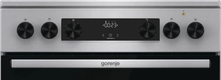 Плита Gorenje GECS6C70XC електрична склокераміка, 71 л (GECS6C70XC) - Фото 6 Плита Gorenje GECS6C70XC електрична склокераміка, 71 л (GECS6C70XC) - зображення 6