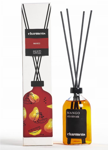 Ароматичні палички Charmens Reed Diffuser Mango 110 мл (733813306679) - зображення 1