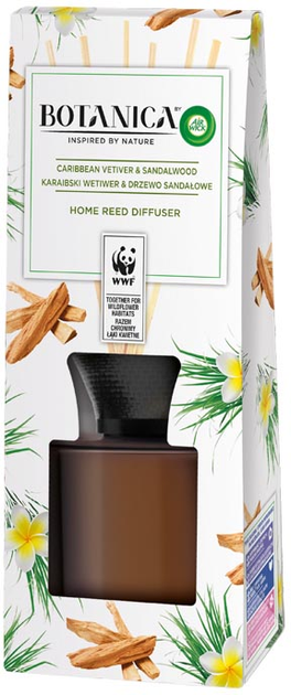 Ароматичні стіки Air Wick Botanica Caribbean Vetiver & Sandalwood 80 мл (5908252002092) - зображення 1