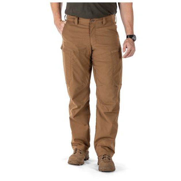 Штани тактичні 5.11 APEX PANTS Battle Brown W30/L34 - зображення 2