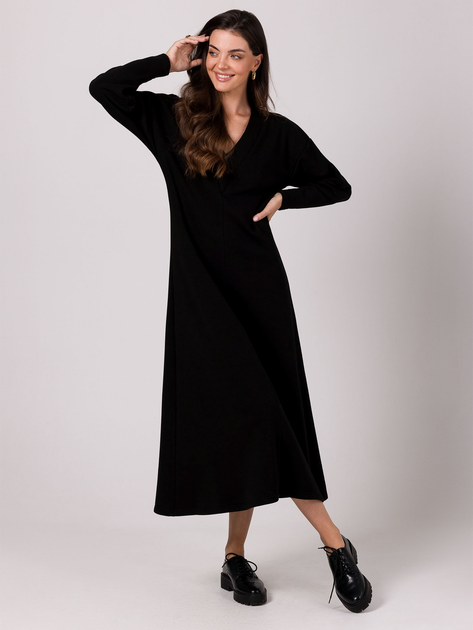 Сукня жіноча BeWear B267 2XL Чорна (5905563717905) - зображення 1