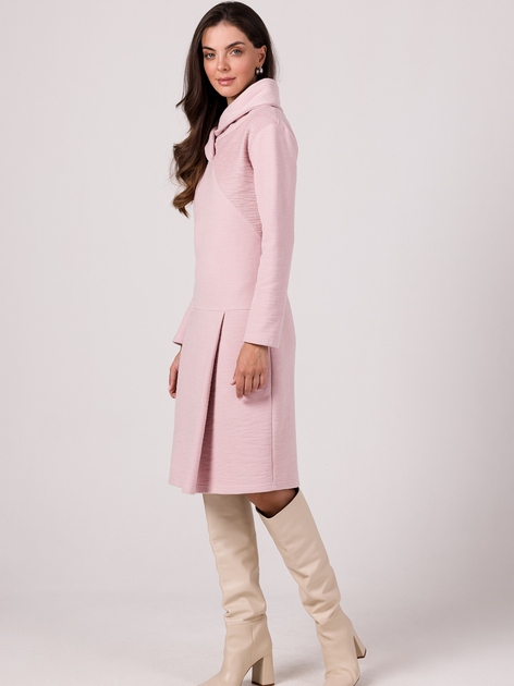 Плаття жіноче BeWear B270 XL Пудрово-Рожеве (5905563718483) - зображення 3