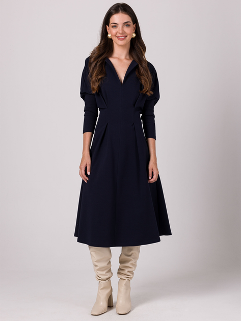 Сукня жіноча BeWear B273 L Темно-синя (5905563718995) - зображення 1
