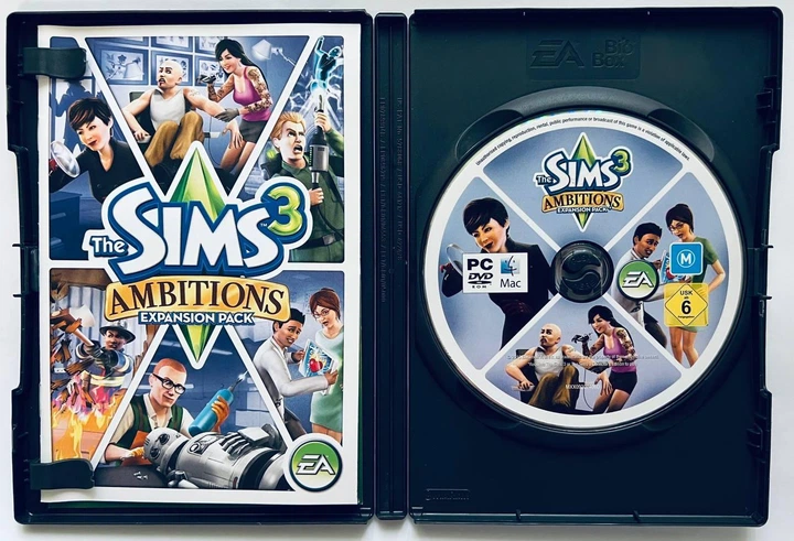 The Sims 3 Ambitions Expansion Pack, Б/У, английская версия - диск для PC - изображение 2