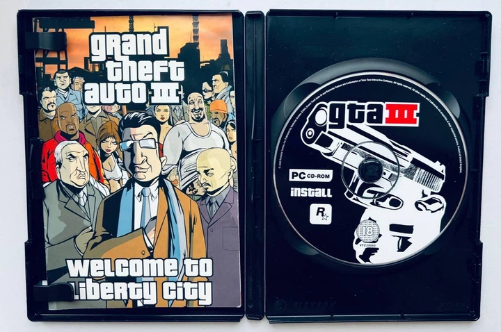 Grand Theft Auto III, Б/У, английская версия - диск для PC - изображение 2