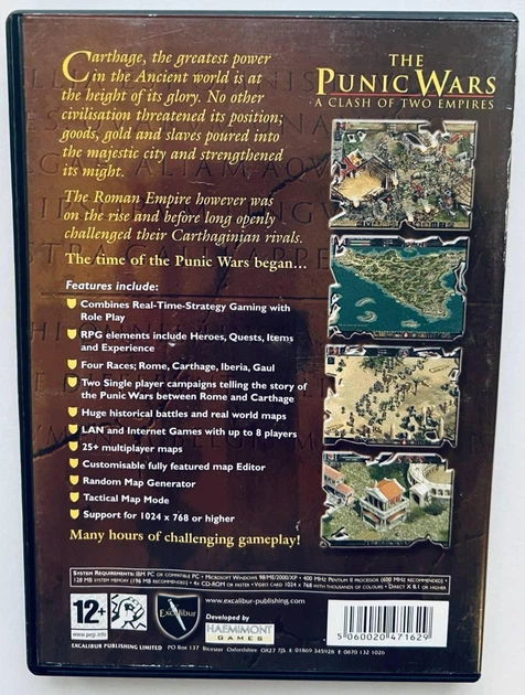 The Punic Wars A Clash of Two Empires, Б/В, англійська версія - диск для PC - зображення 3