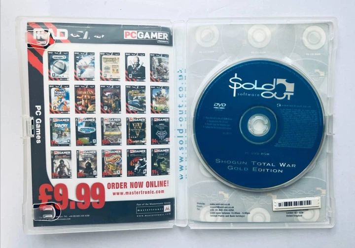 Shogun Total War Gold Edition (SoldOut), Б/У, английская версия - диск для PC - изображение 2