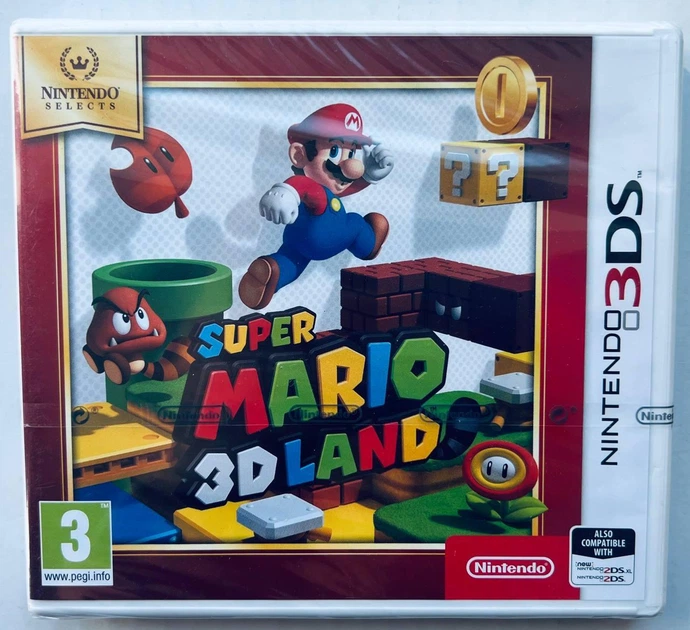 Super Mario 3D Land Nintendo Selects, російські субтитри - картридж до Nintendo 3DS - Фото 1 Super Mario 3D Land Nintendo Selects, російські субтитри - картридж до Nintendo 3DS - зображення 1
