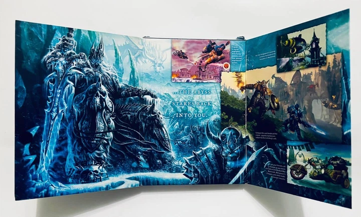 World of Warcraft Wrath of the Lich King Expansion Set + футляр (картон), Б/У, английская версия - диск для PC - изображение 4