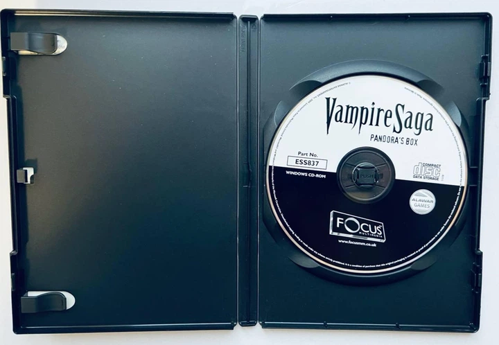 Vampire Saga: Pandora's Box (Focus), Б/У, английская версия - диск для PC - Фото 2 Vampire Saga: Pandora's Box (Focus), Б/У, английская версия - диск для PC - изображение 2