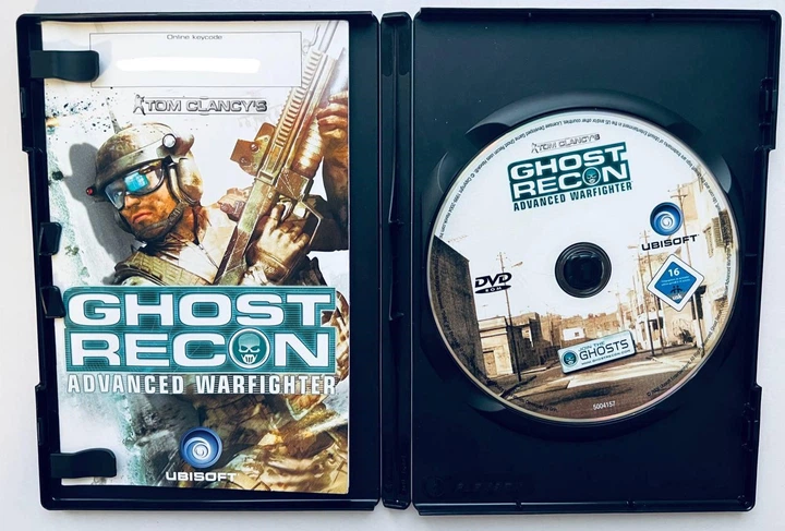 Tom Clancy's Ghost Recon Advanced Warfighter, Б/У, английская версия - диск для PC - изображение 2
