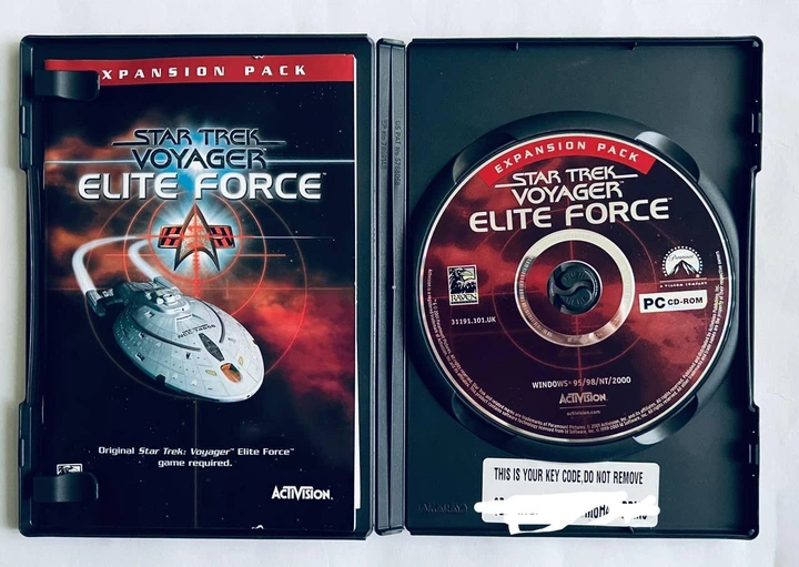 Star Trek: Voyager Elite Force Expansion Pack, Б/У, английская версия - диск для PC - изображение 2