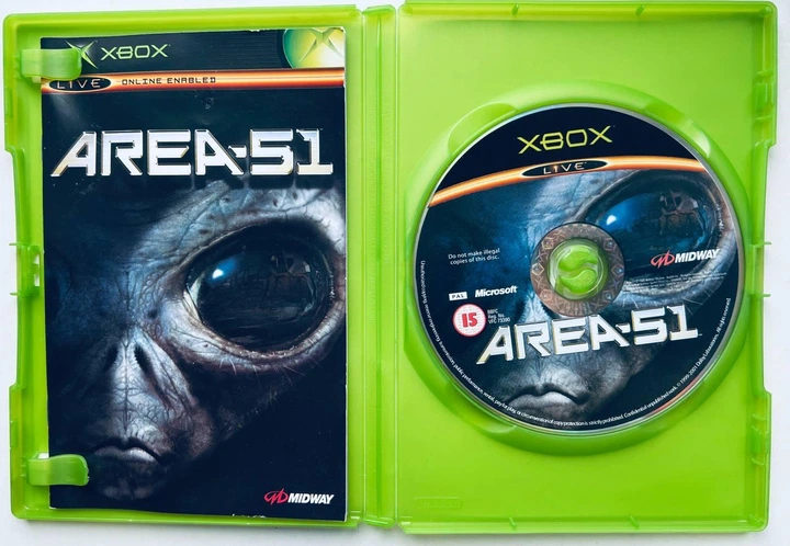Area 51, Б/У, английская версия - диск для XBOX Original - изображение 3