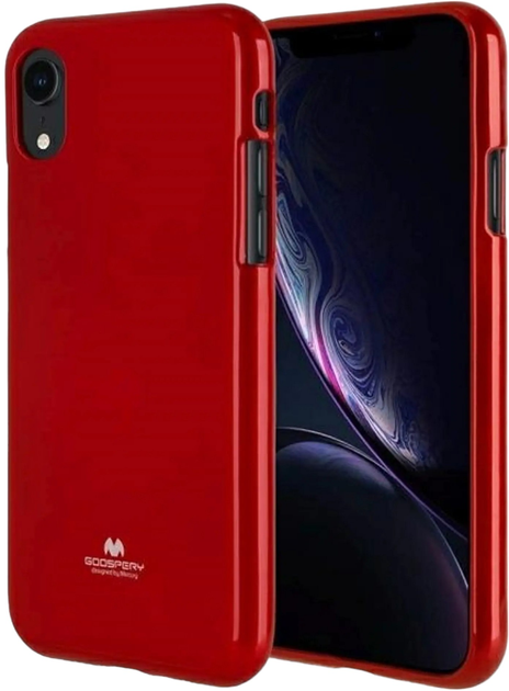 Etui Mercury Jelly Case do Samsung Galaxy S22 Ultra Red (8809842238785) - obraz 1