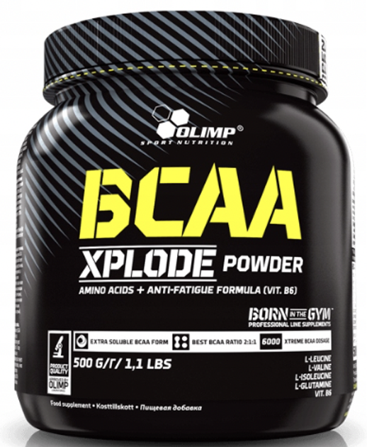 Амінокислоти Olimp BCAA Xplode 500 г Ананас (5901330022753) - зображення 1