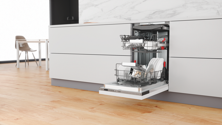 Вбудована посудомийна машина Whirlpool WSIO 3O34 PFE X - зображення 9