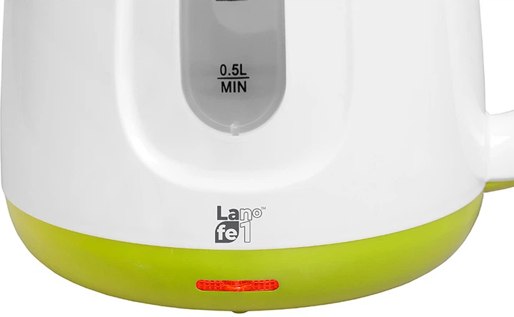 Czajnik elektryczny Lafe CEG011.1 1 L Zielony - Zdjęcie 6 Czajnik elektryczny Lafe CEG011.1 1 L Zielony - obraz 6