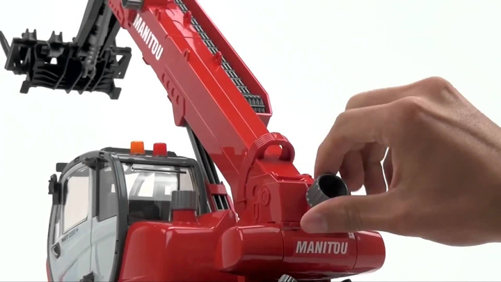 Дорожный погрузчик Manitou Bruder 02129 купить по цене 2 465 грн в