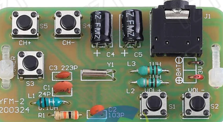 Комплект DIY 76-108 МГц FM-стерео-радіо приймача бездротового Частотна модуляція - зображення 5