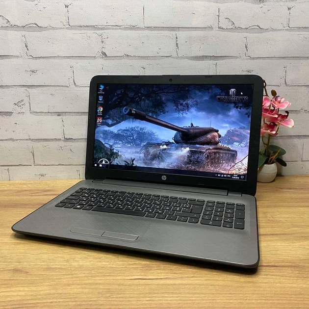 Ноутбук HP 250 G5 / 15.6" (1366x768) TN / AMD A6-5200 (4 ядра по 2.0 GHz) / 8 GB DDR3 / 128 GB SSD / AMD Radeon HD 8400 / WebCam / DVD-RW б/в - зображення 4