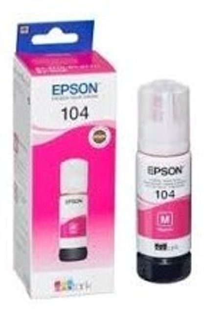 Чорнило Epson 104 EcoTank Magenta (8715946655826) - зображення 2