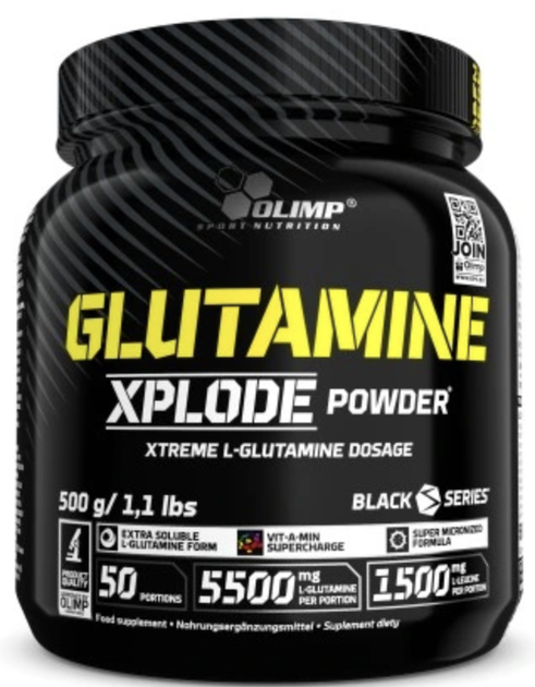 Амінокислоти Olimp Glutamine Xplode 500 г Ананас (5901330024146) - зображення 1