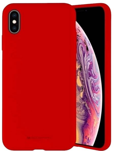 Панель Mercury Silicone для Apple iPhone 14 Pro Red (8809887823182) - зображення 1