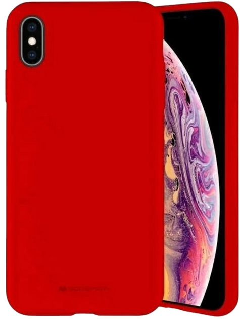 Etui Mercury Silicone do Samsung Galaxy S23 Plus Red (8809887876171) - obraz 1