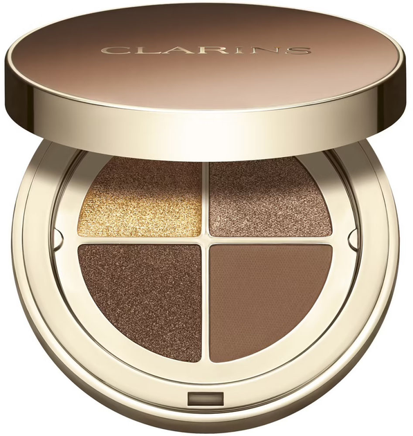 Тіні для повік Clarins Ombre 4 Couleurs Eyeshadow Palette 04 Brown sugar gradation 4.2 г (3380810387513) - зображення 1