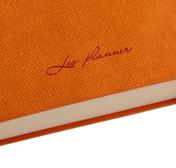 Щоденник А5 дата Leo Planner "Integro", м'який, 368 стор., помаранчевий 2024 рік - Фото 4 Щоденник А5 дата Leo Planner "Integro", м'який, 368 стор., помаранчевий 2024 рік - изображение 4