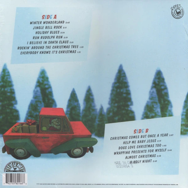 Виниловая пластинка Chris Isaak – Everybody Knows It's Christmas (Pink, Candy Floss Vinyl) - Фото 2 Виниловая пластинка Chris Isaak – Everybody Knows It's Christmas (Pink, Candy Floss Vinyl) - изображение 2