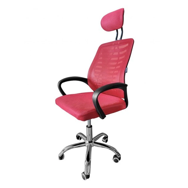 Крісло офісне Bonro B-6200 червоне (42400130) - Фото 4 Крісло офісне Bonro B-6200 червоне (42400130) - изображение 4