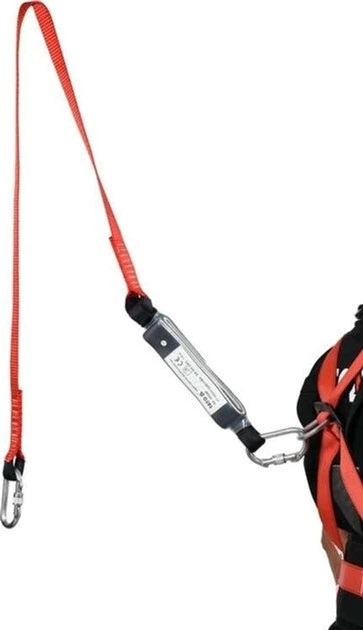Chusta bezpieczeństwa z amortyzacją YATO 180 cm 30 mm z taśmy poliestrowej + 2 karabińczyki YT-74227 (5906083024054) - obraz 4