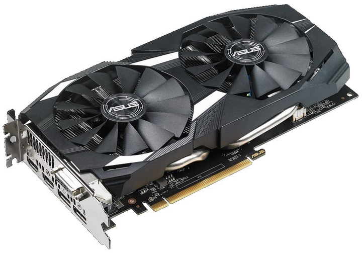 Видеокарта AMD Radeon RX 590 8GB Asus Dual OC (DUAL-RX590-GME-O8G) Б/У ...