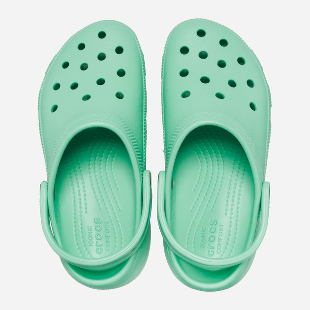 Chodaki damskie Crocs Classic Platform Clog W CR206750-JAST 36-37 (W6) 22 cm Miętowe (196265212767) - obraz 5